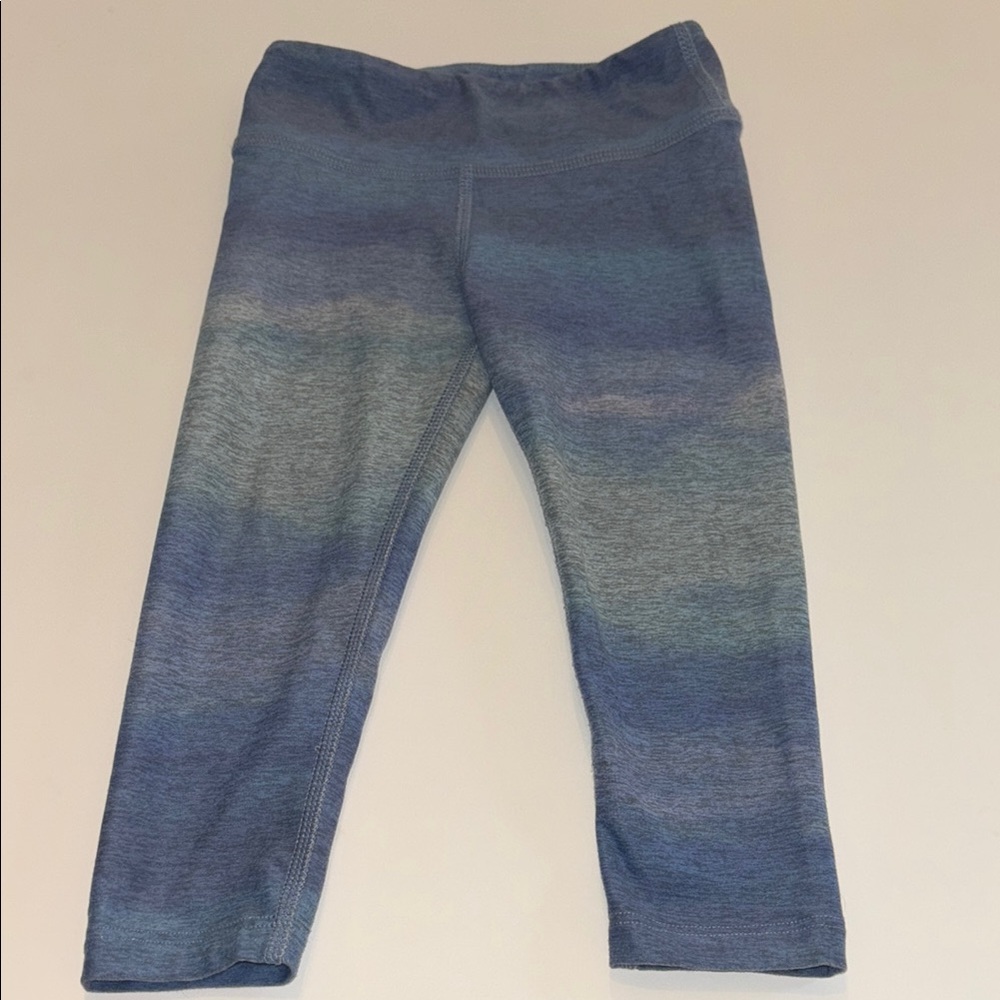 Beyond yoga toddler Blue silver Leggings